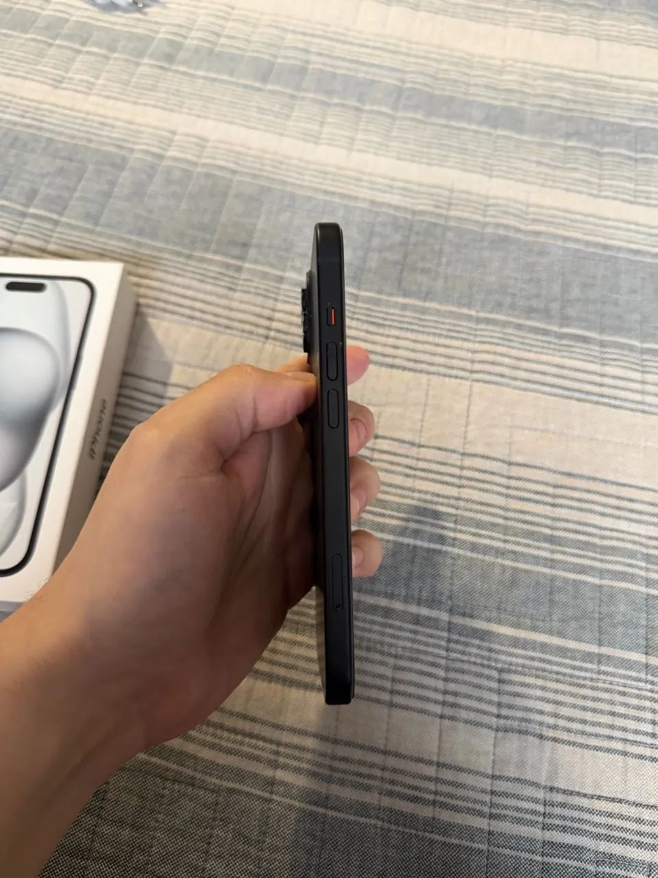 iPhone 15 preto ótimo estado  - Foto 5