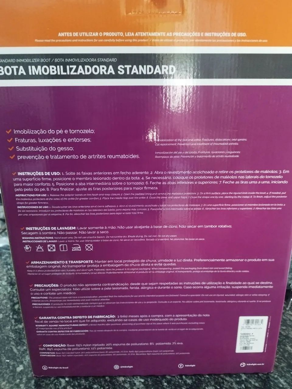 Bota Imobilizadora - Foto 2