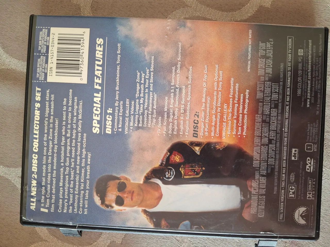 Dvd Top Gun (Special Collection) duplo (um deles Special Features) - Foto 5