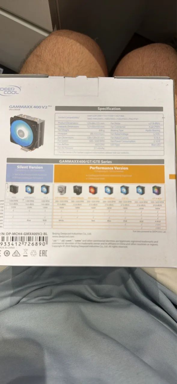 Cooler Deepcool Gammaxx 400 V2 - Foto 4