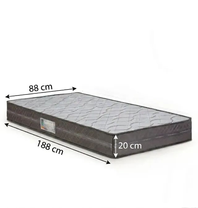 Colchão D45 Solteiro 88x188x20 PRODUTO EM OFERTA - Foto 2