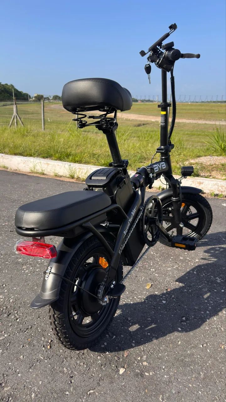 Bike elétrica NOVA NO PLÁSTICO  - Foto 4