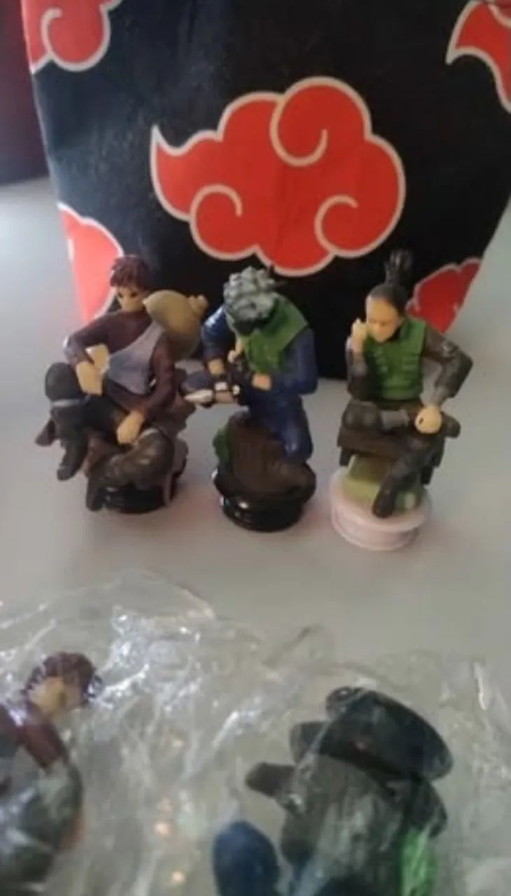 Bonecos colecionáveis miniatura Naruto - Foto 2