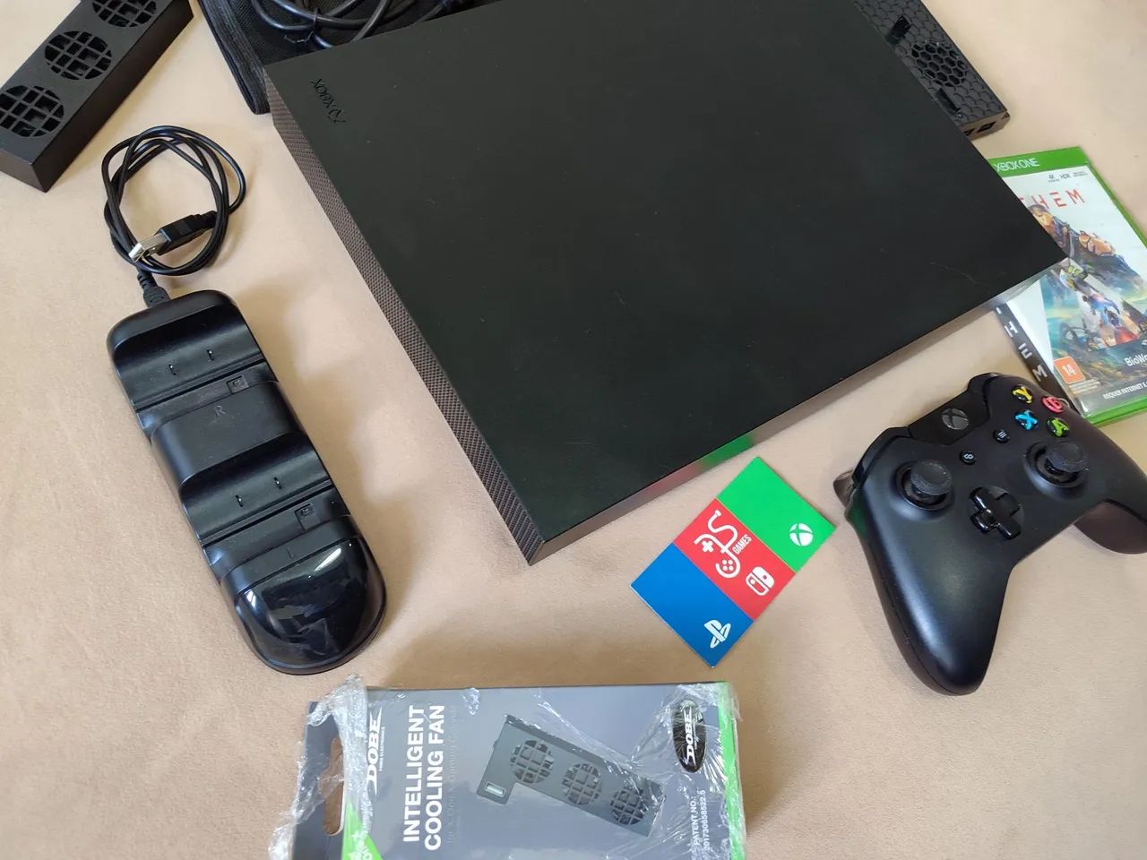 Xbox one x 1 terá com jogos e assessórios  - Foto 2
