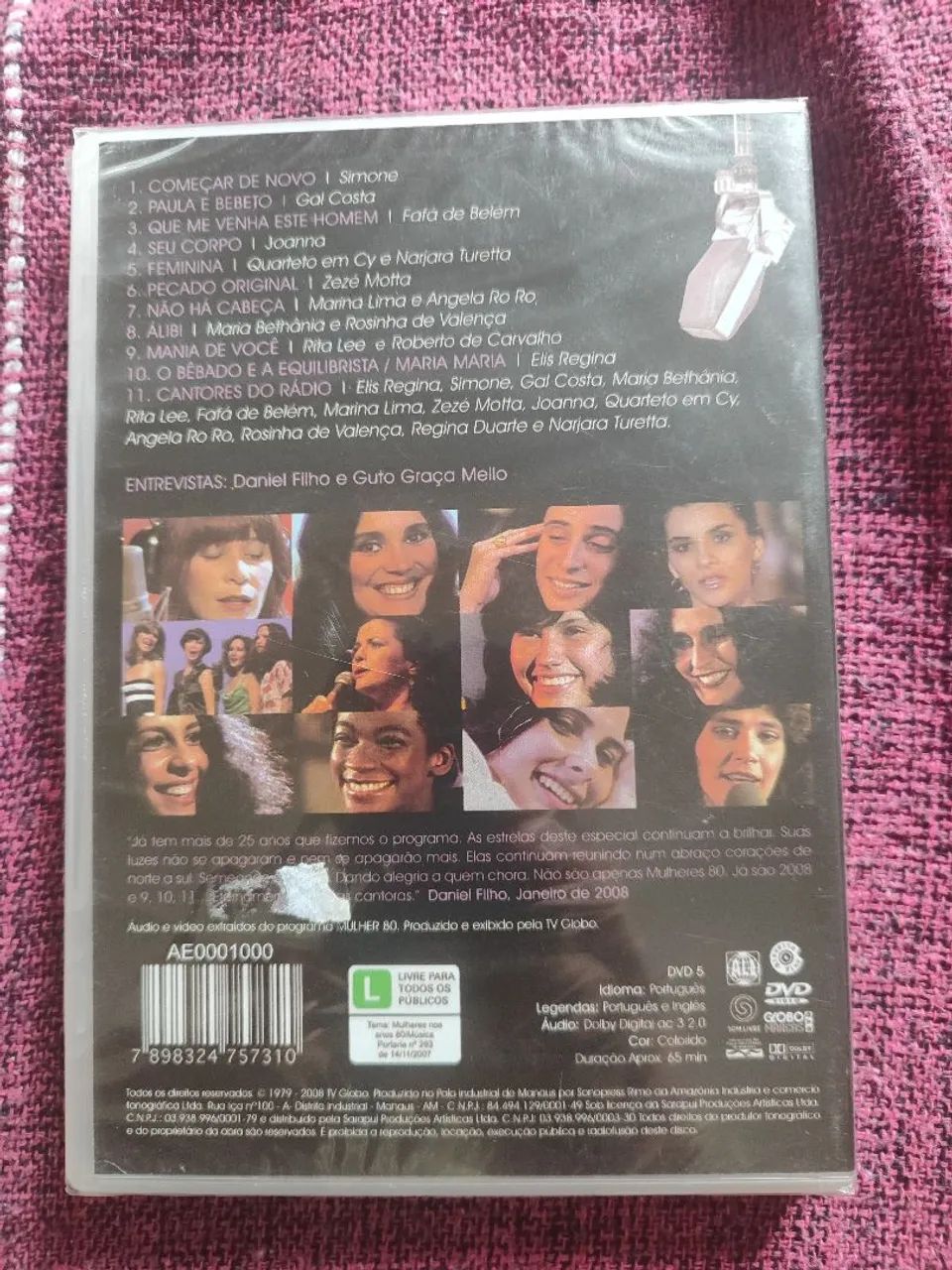 Mulher 80 dvd lacrado - Foto 2