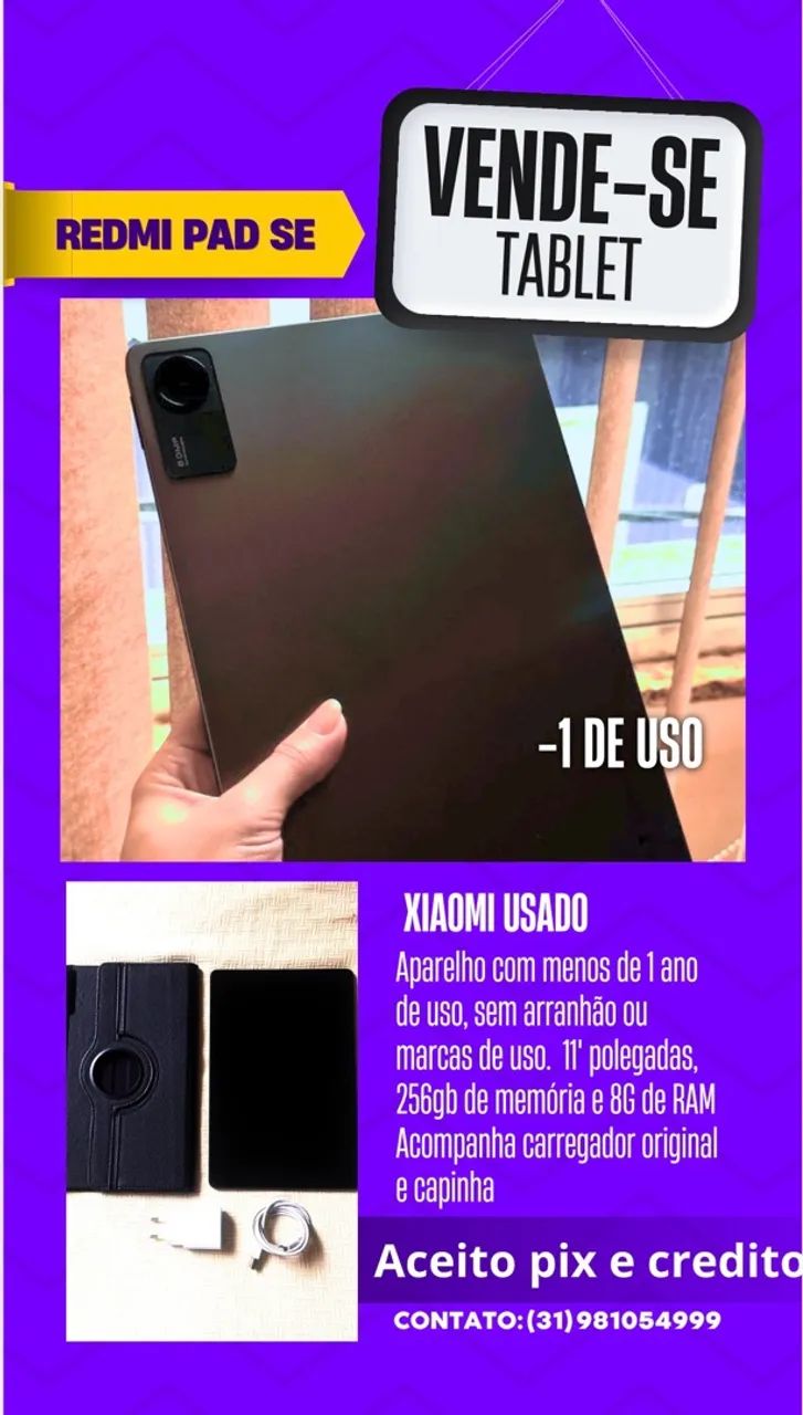 TABLET REDMI PAD SE 256gb 
