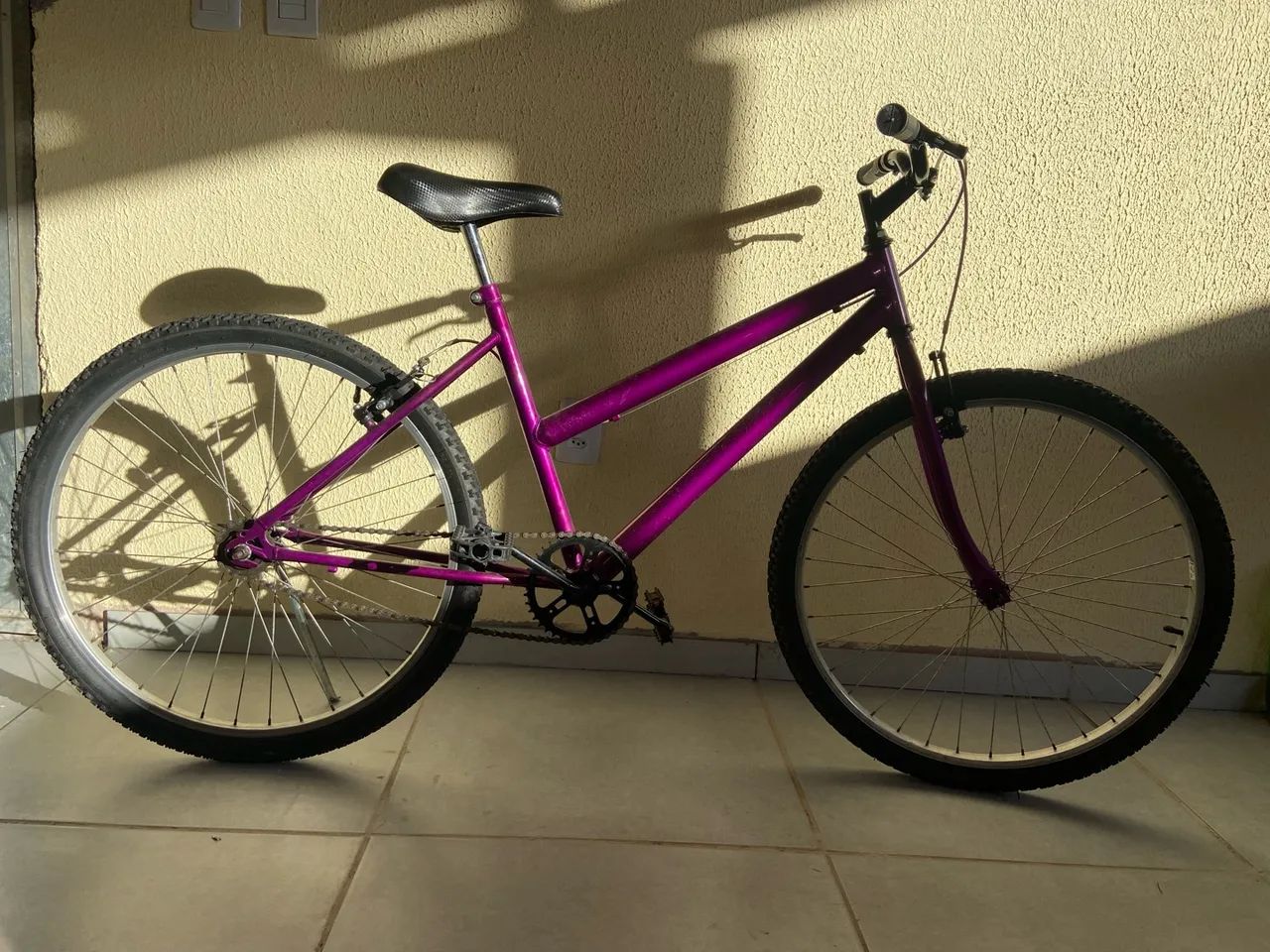 Bicicleta roxa aro 26 - Foto 2