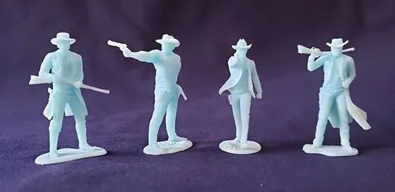 Forte apache conjunto de 4 cowboys - Foto 5