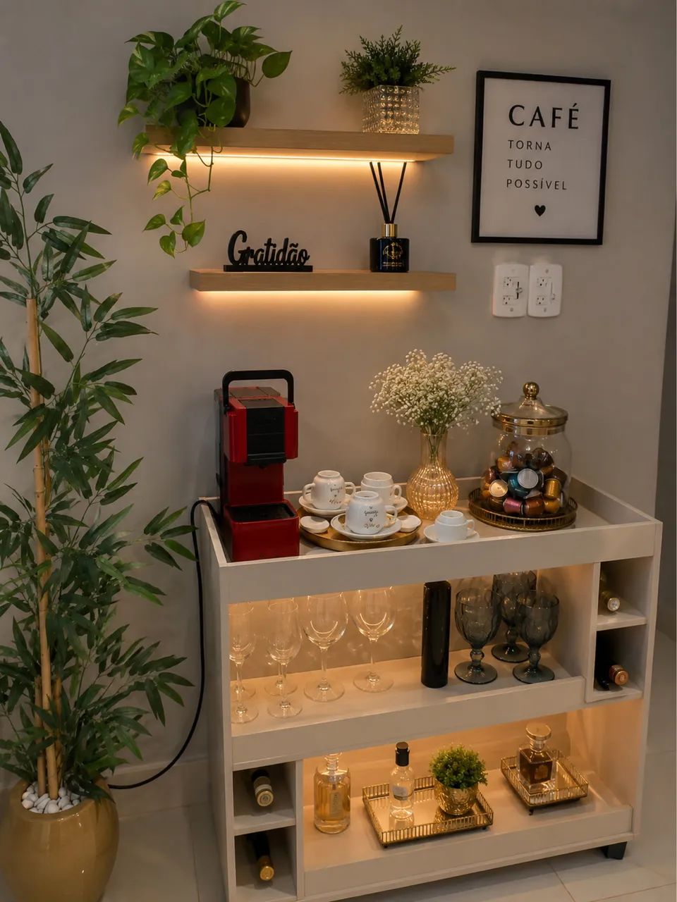 Balcão café e bar 