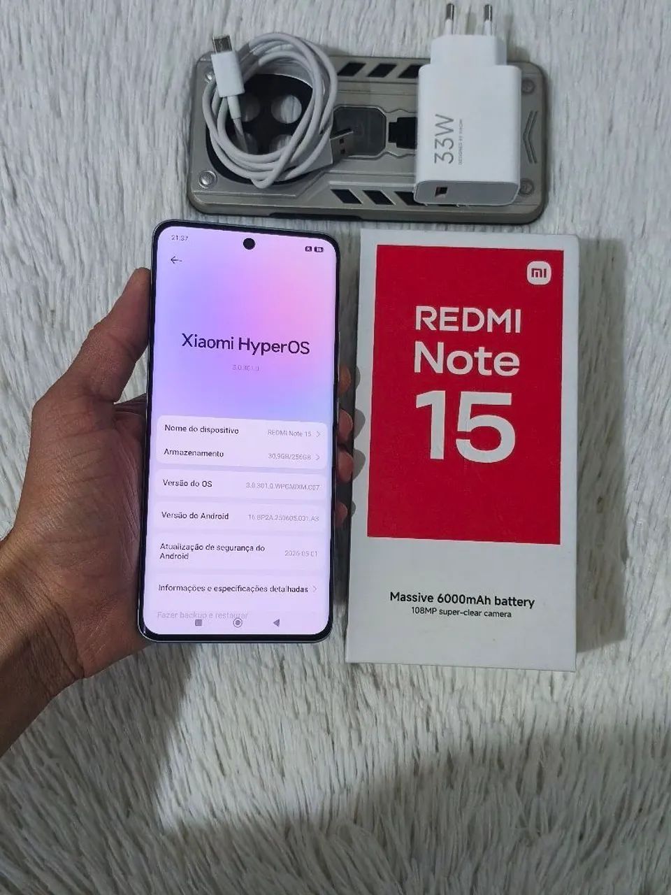 Xiaomi redimi note 15 256 GB  - Foto 3