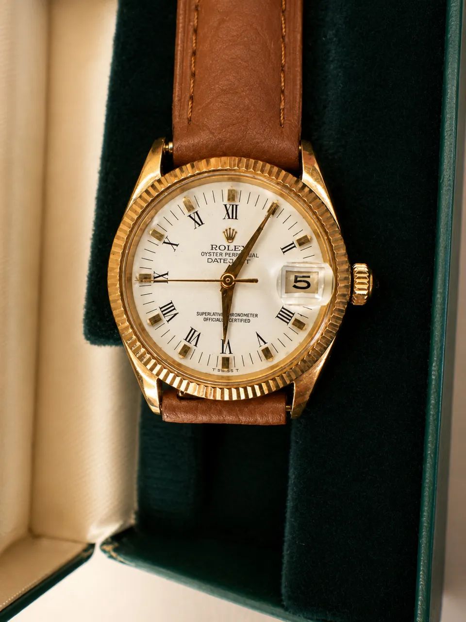 ROLEX VINTAGE OURO 18k 