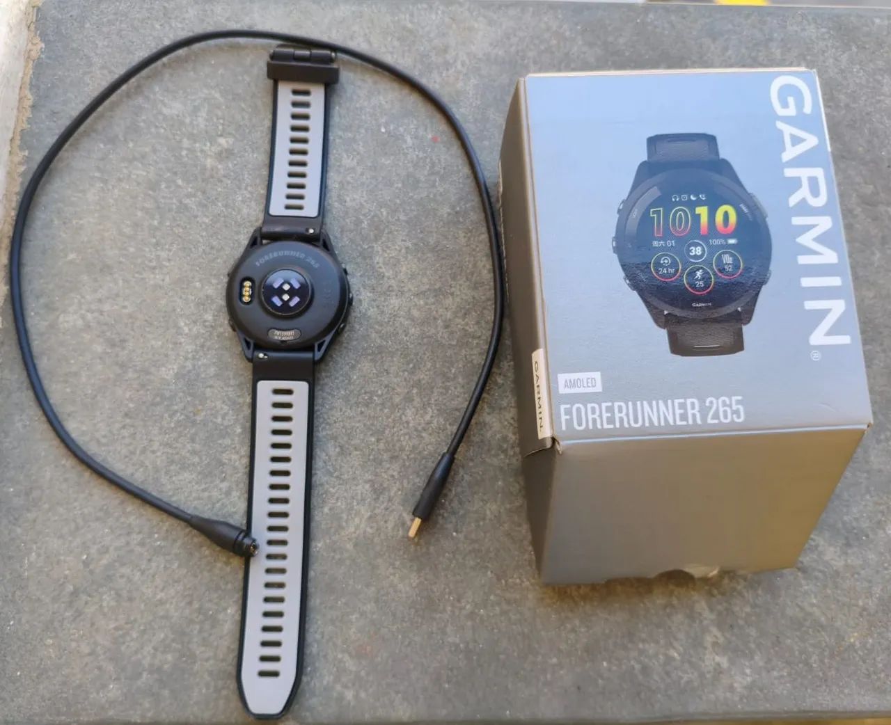 Garmin Forerunner 265 AMOLED GPS - excelente estado - completo - Foto 3