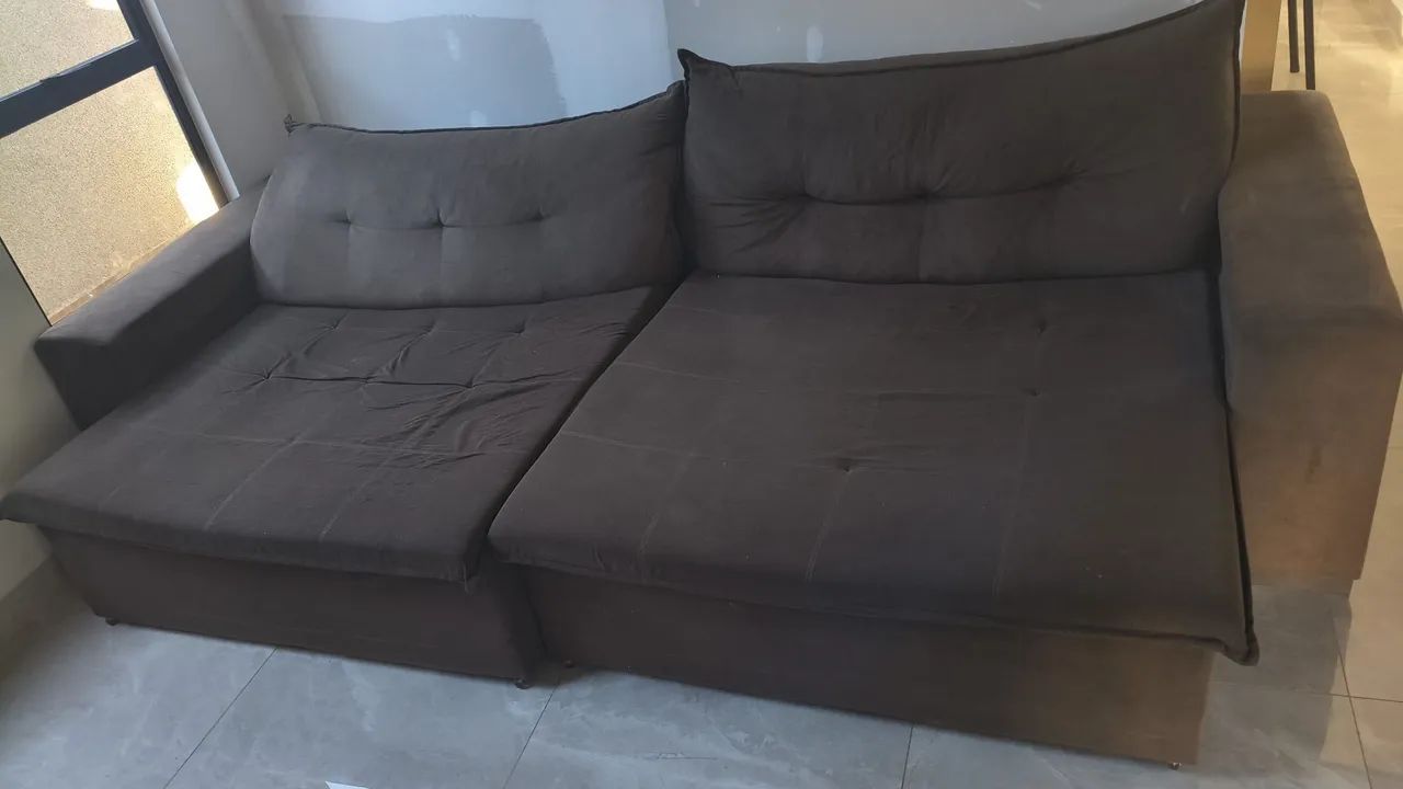 Sofá Retrátil 6 Lugares
