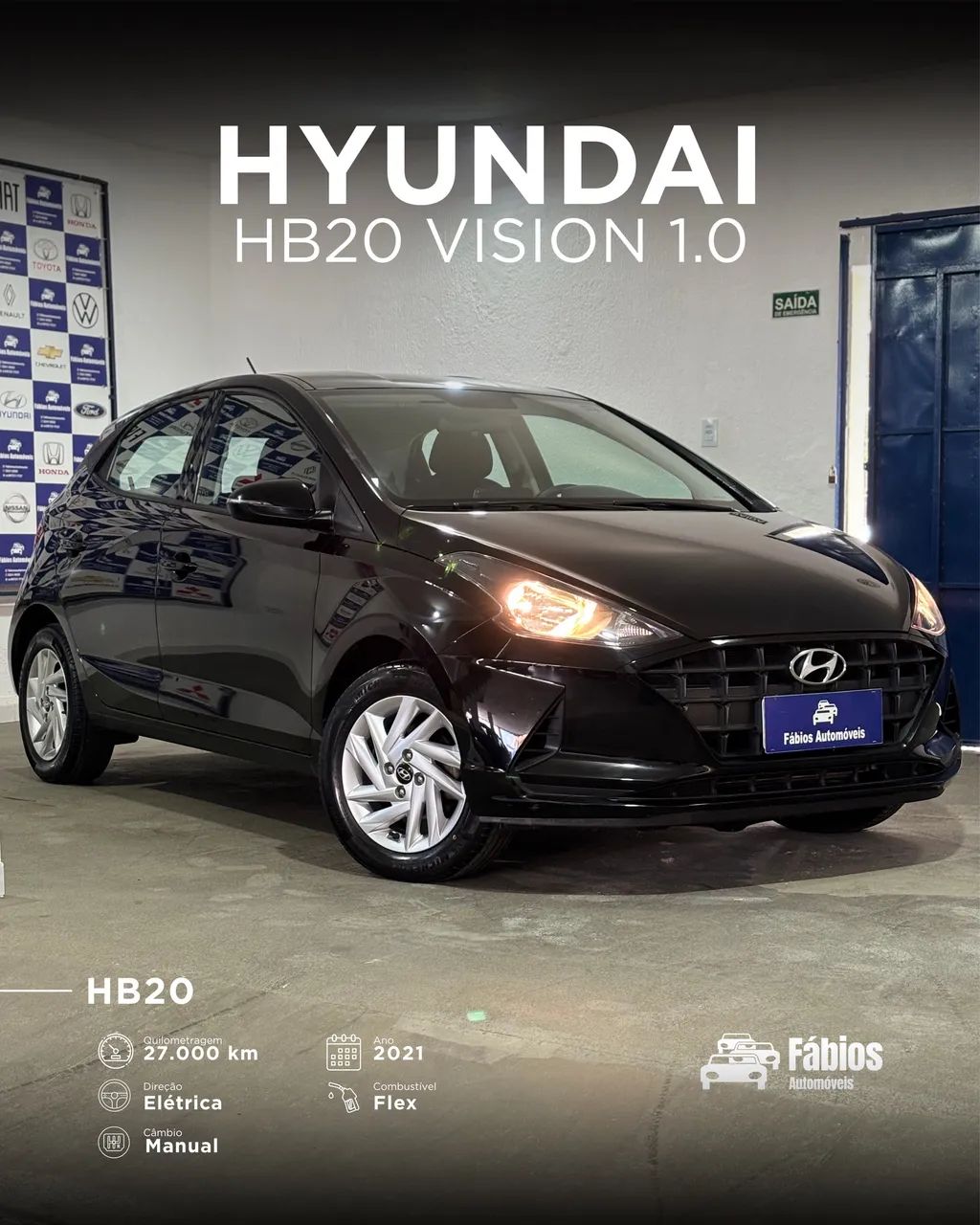 Hyundai HB20 Evolution 1.0 Flex 12V MEC 2021