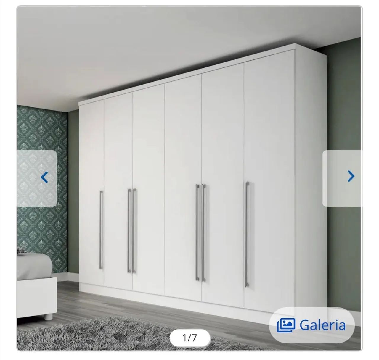Guarda Roupa Casal  6 Portas - Foto 3