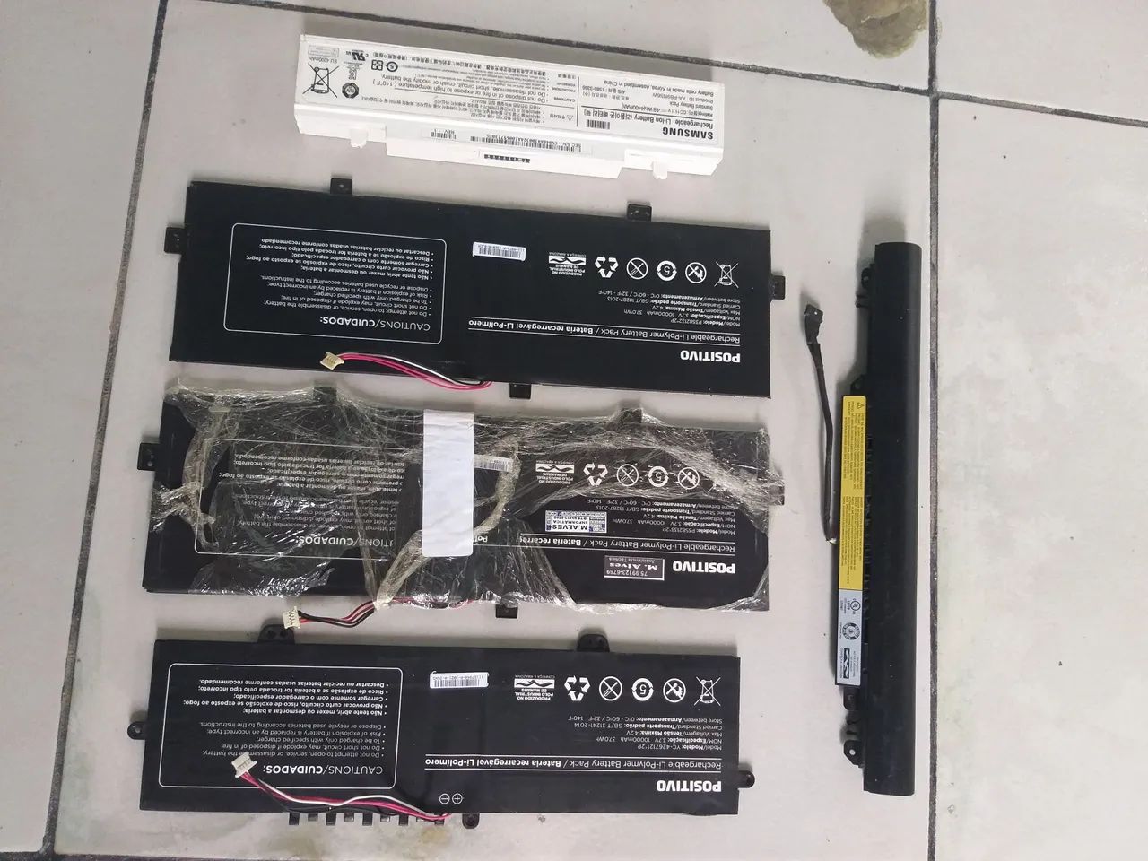 Bateria diversas para Notebook 