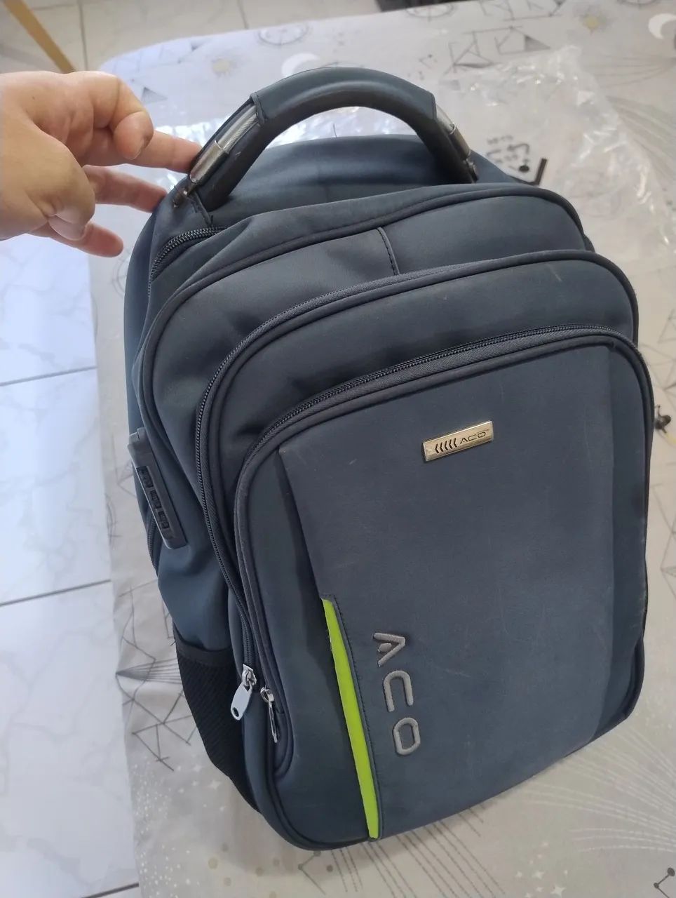 Mochila ACO azul  - Foto 2