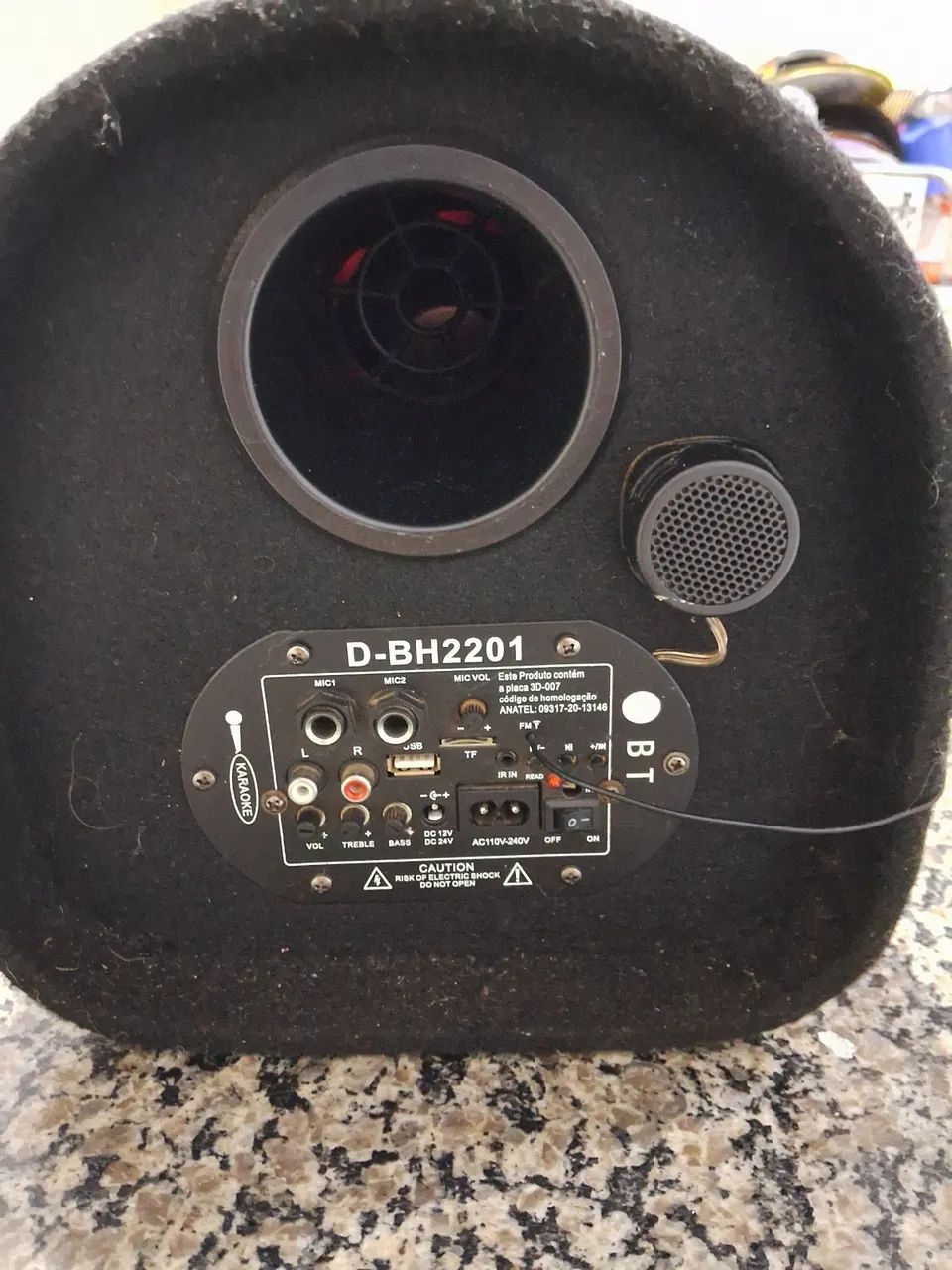 Caixa de som bluetooth bivolt am fm - Foto 3