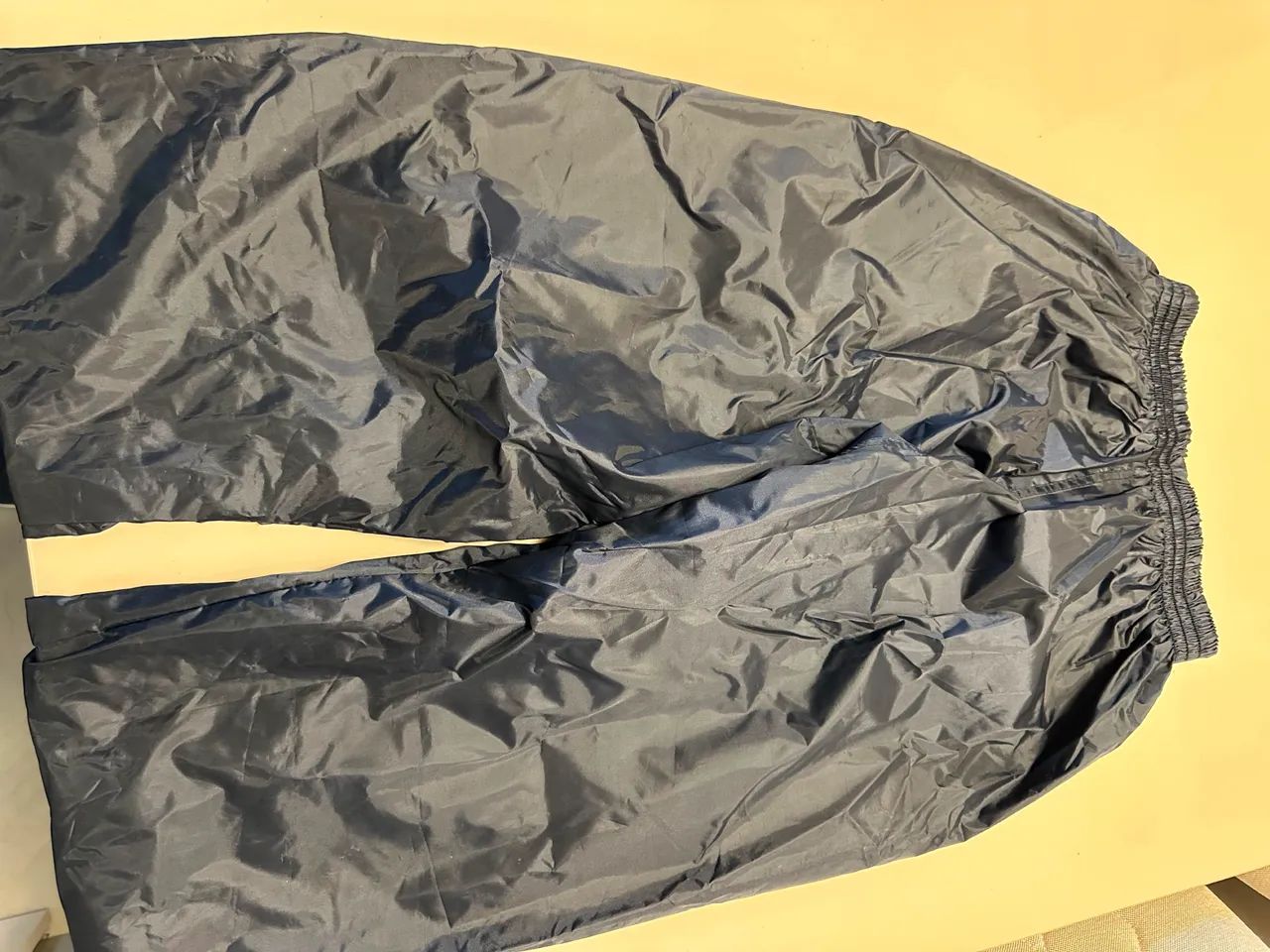 Conjunto de capa de chuva com forro duplo e faixas refletivas tamanho XL - Foto 2