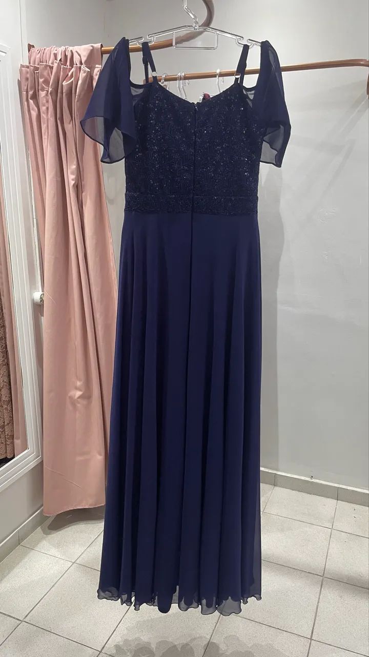 Vestido azul marinho - Foto 4