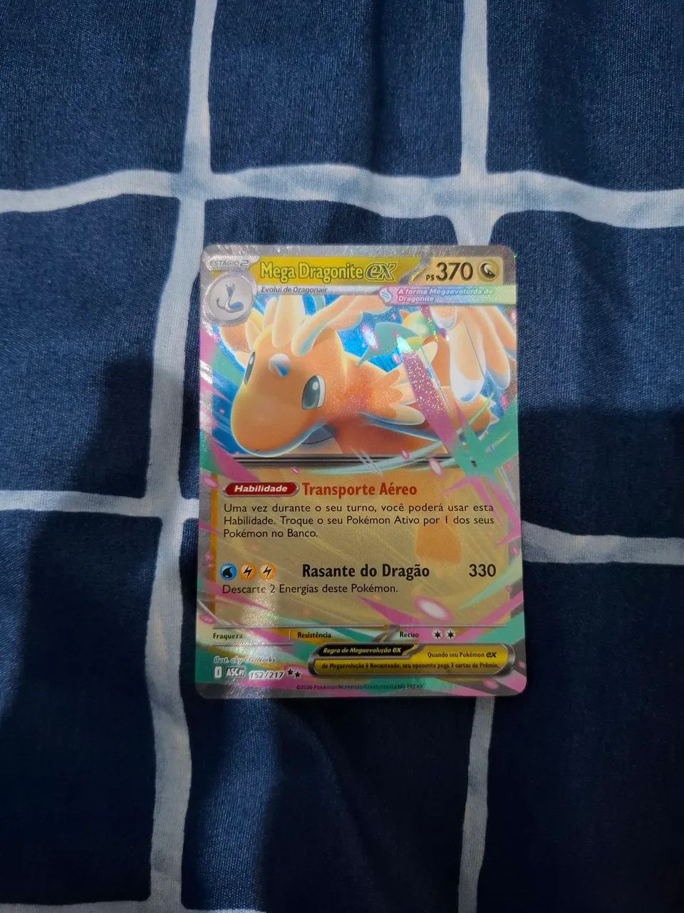 Carta MEGA DRAGONITE TCG POKEMON 