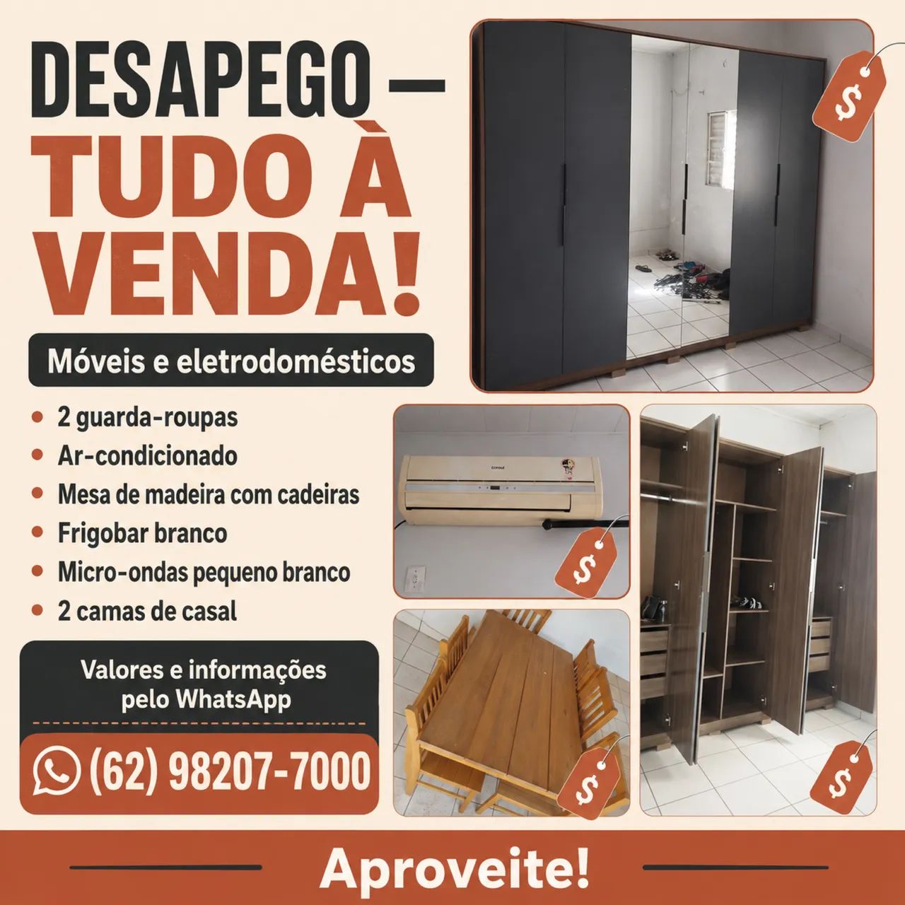 Móveis para casa completo vendo tudo 