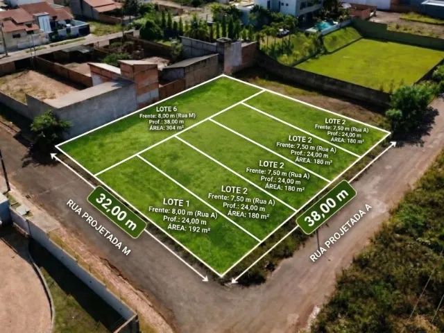 Terreno de Esquina com 1.216m² - Foto 3