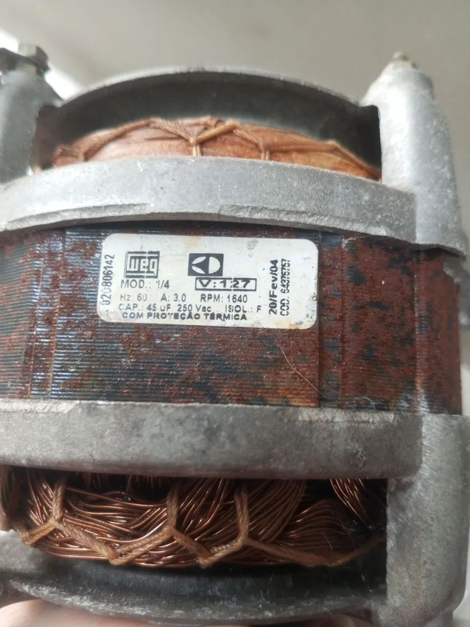 Motor da lavadora Brastemp 6kg - Foto 3