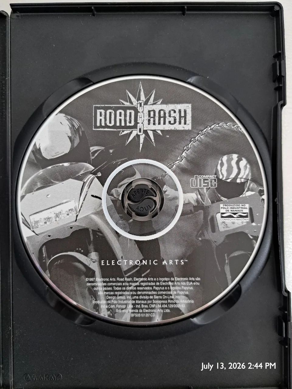 Jogo PC Road Rash (1997) CD-Rom original - Foto 3