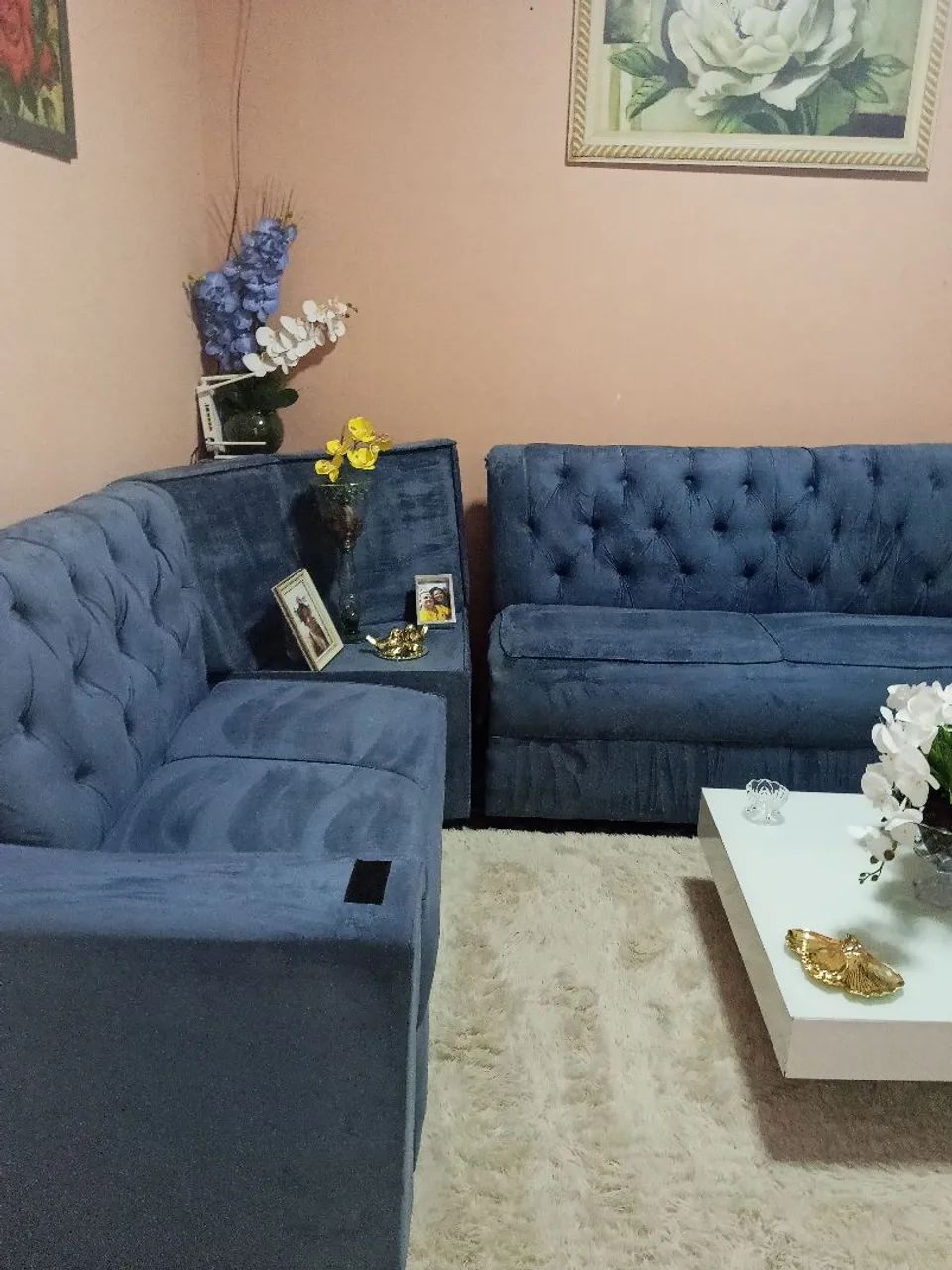 Sofá de canto semi novo