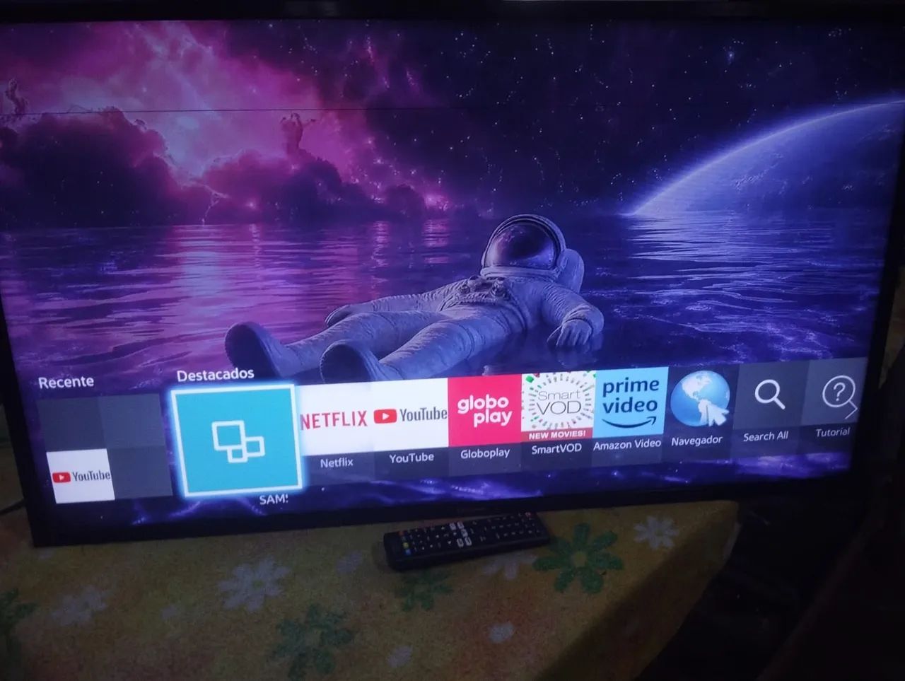 Tv smart 43 polegadas Samsung wi-fi top  - Foto 3