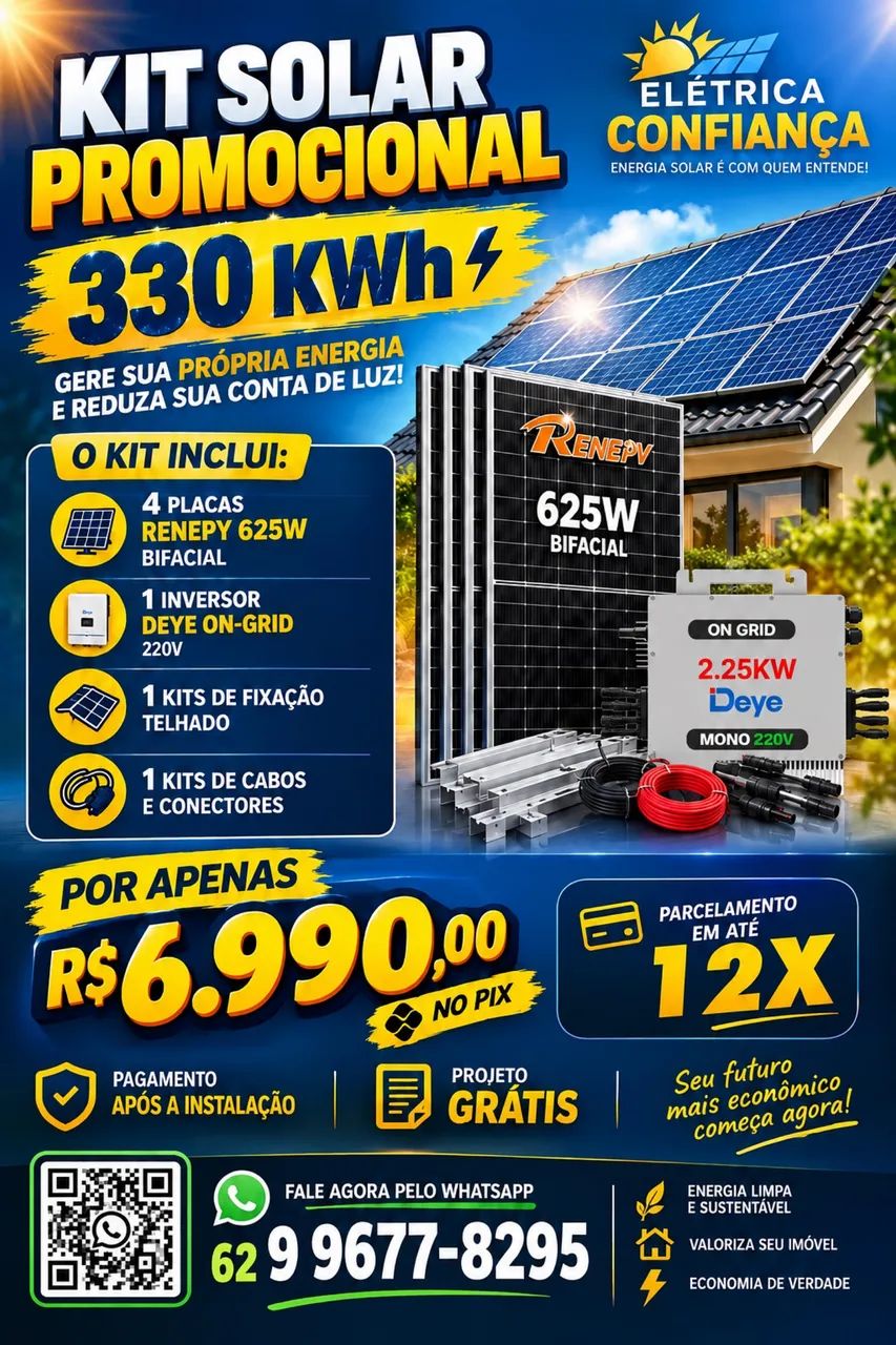 Kit Solar promocional 