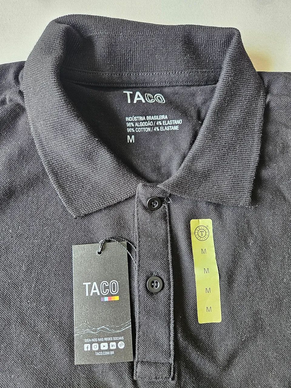 Kit com 02 camisetas da Taco (tamanho M) - Foto 3