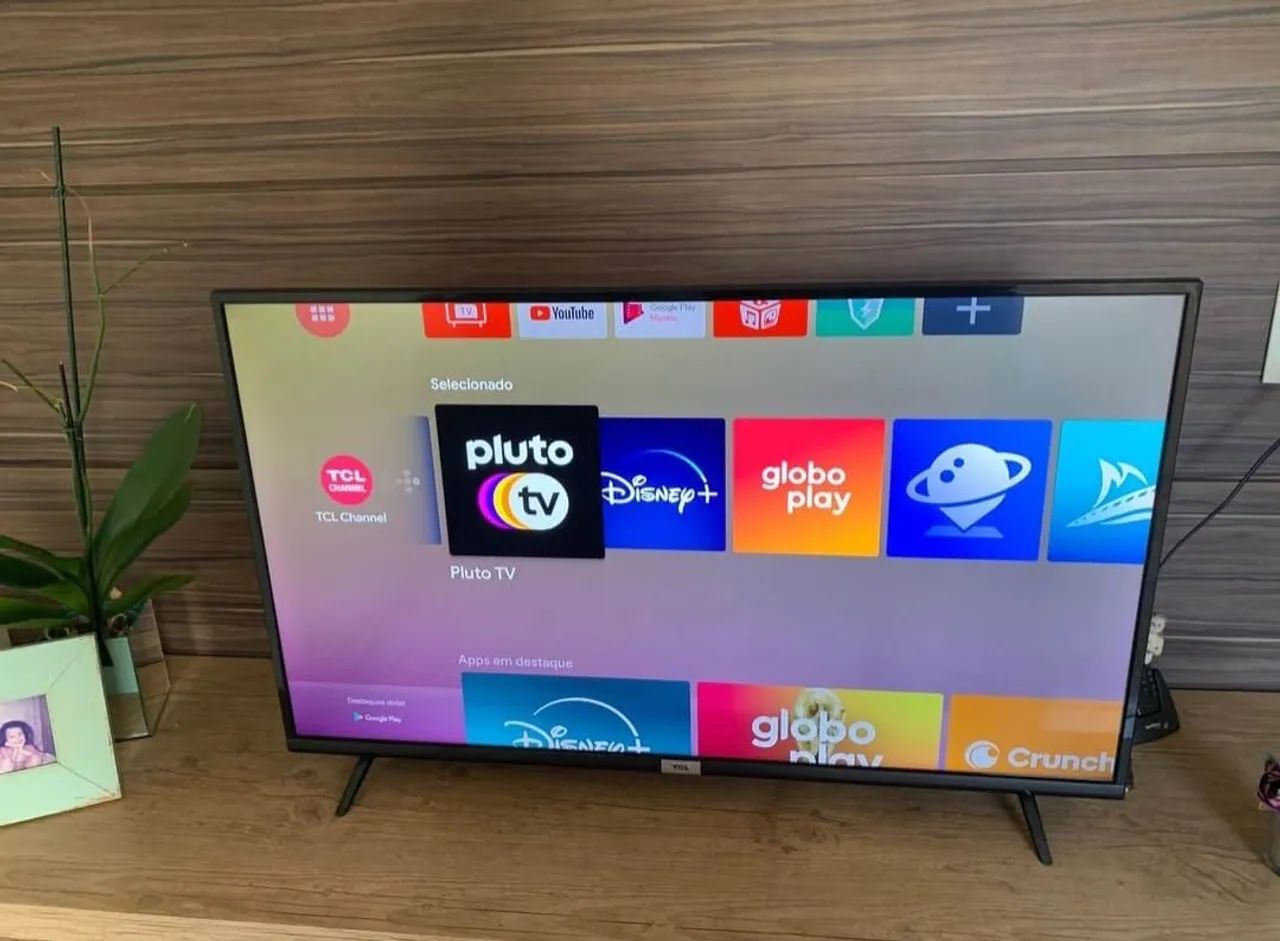 Smart Tv 43 Polegadas TCL Android Tv comando de voz - Foto 5