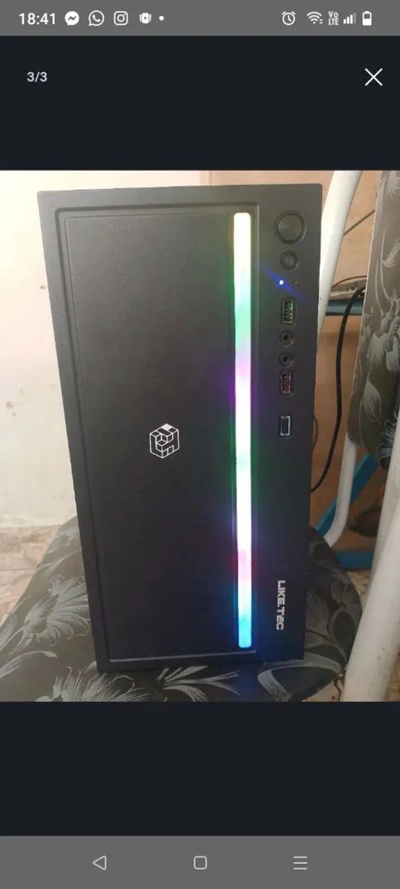 CPU/gabinete gamer  - Foto 4