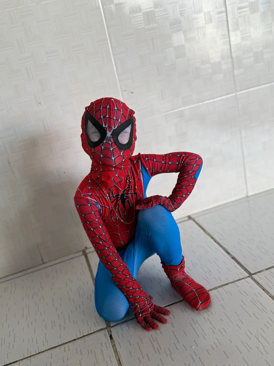Roupa homem aranha infantil 