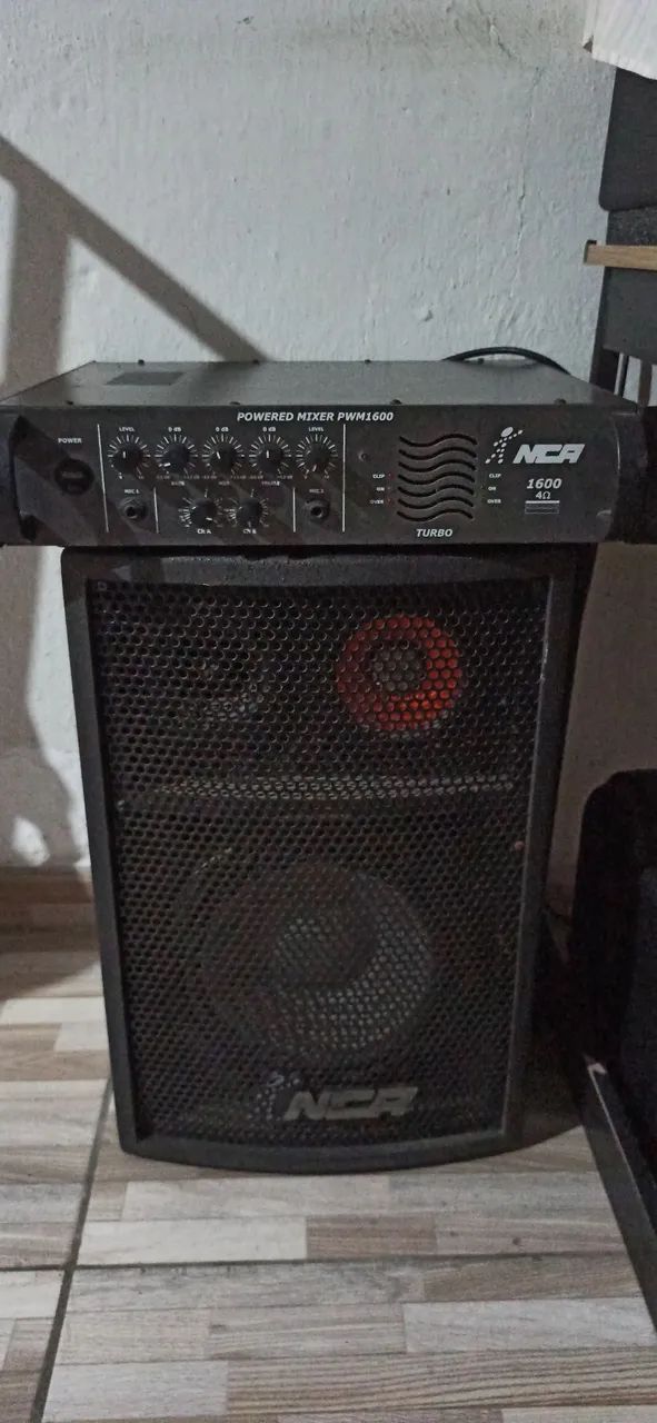 Caixa de som passiva + força NCA
