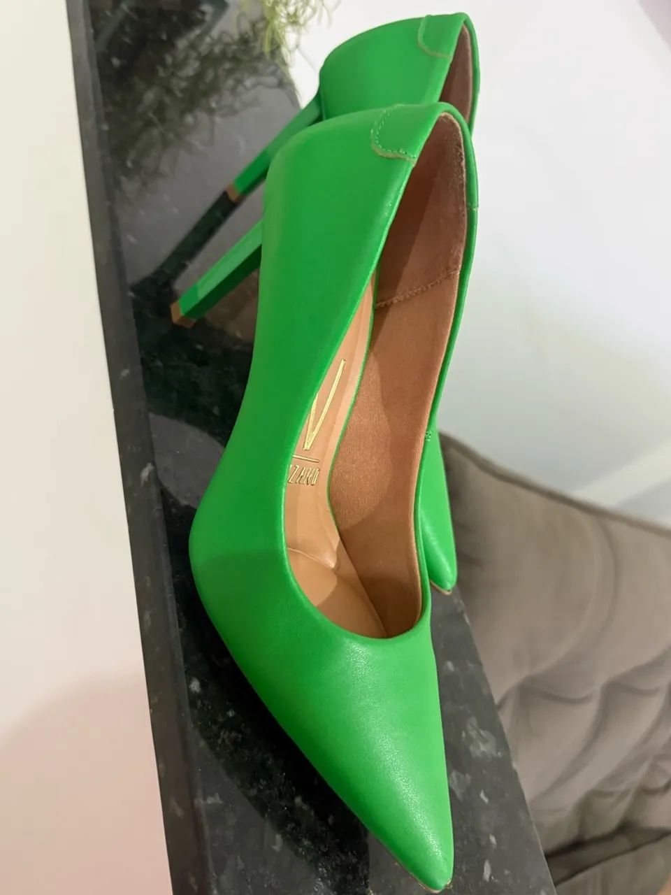 Scarpin verde vizzano - Foto 2