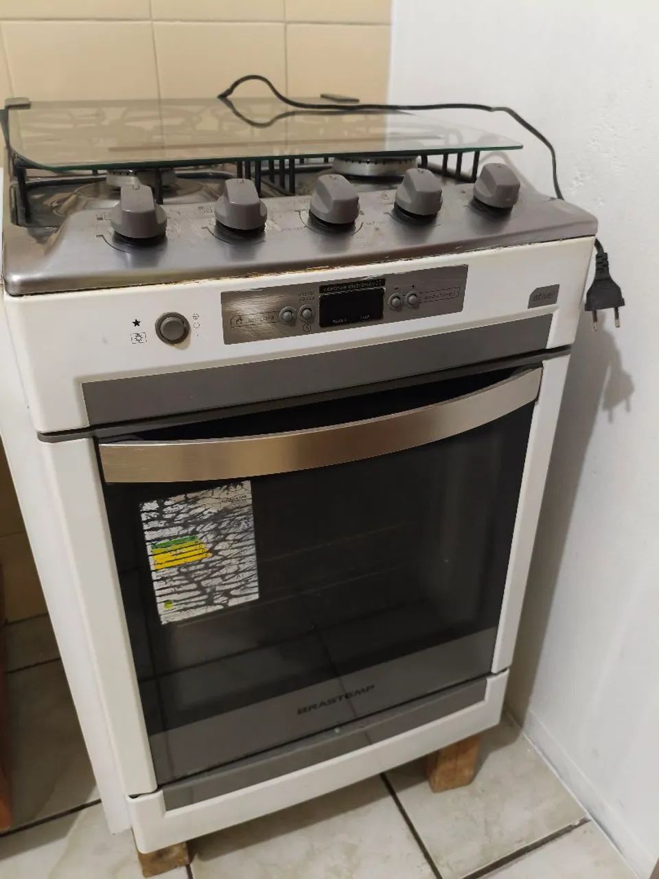 Fogão Brastemp 4 bocas acendedor automático 