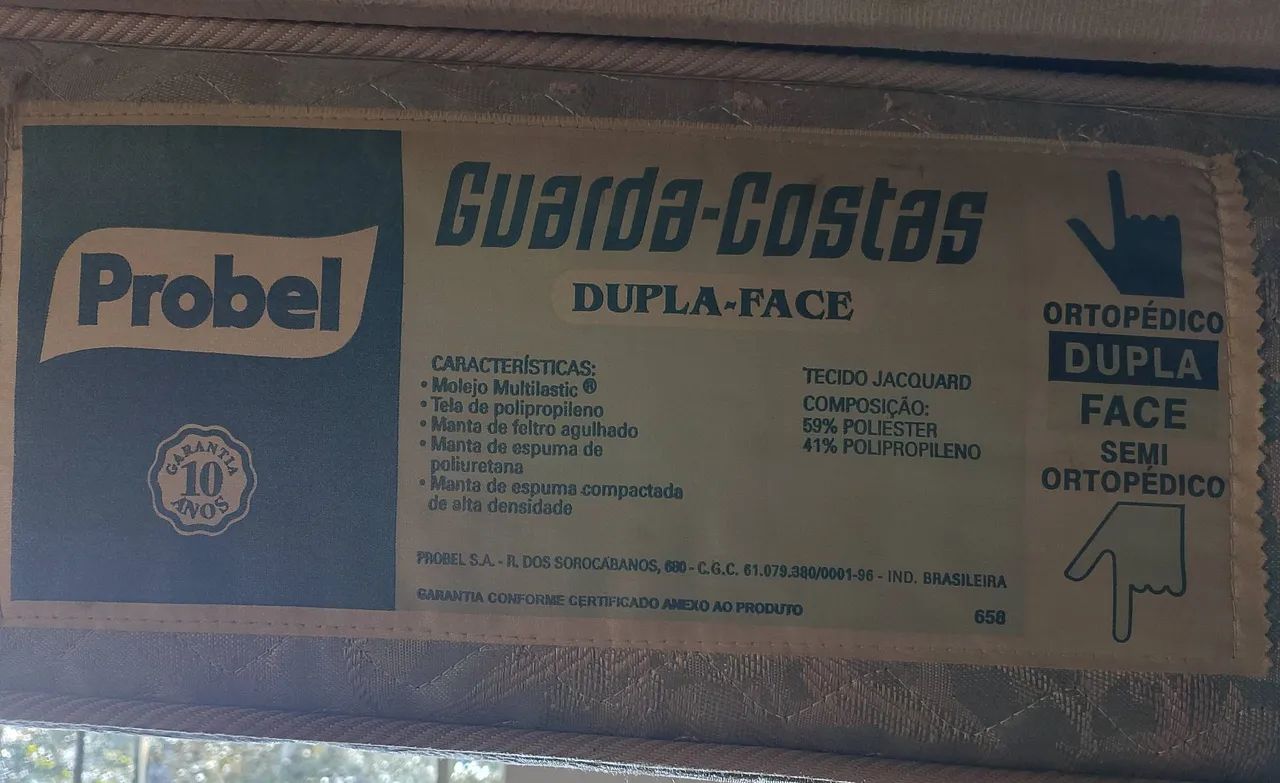 COLCHÃO PROBEL CASAL - DUPLA-FACE - Foto 2