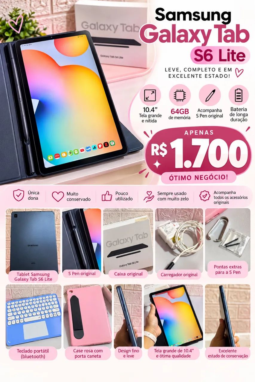 Samsung Galaxy Tab S6 Lite 