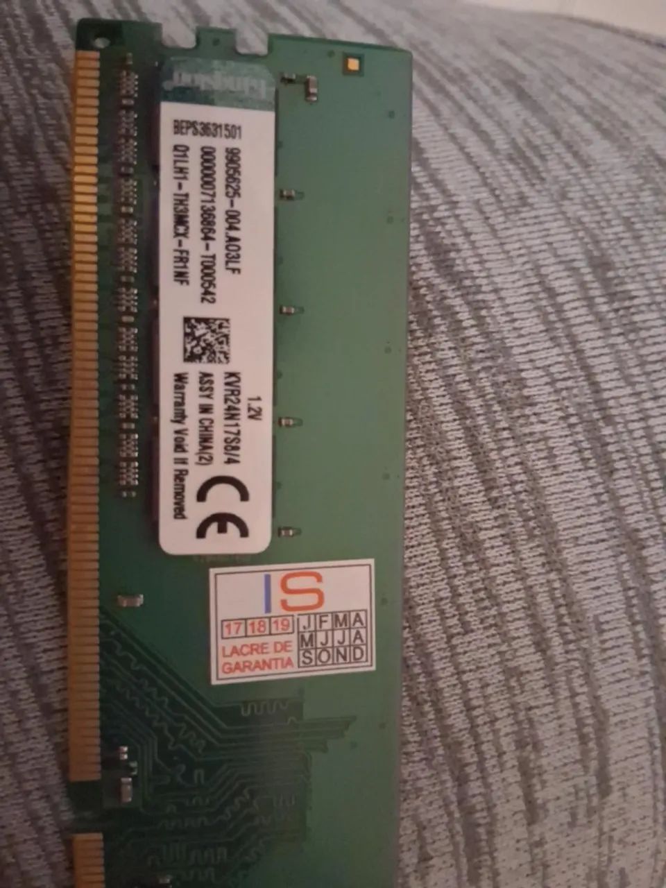 MEMÓRIA DDR4 4GB
