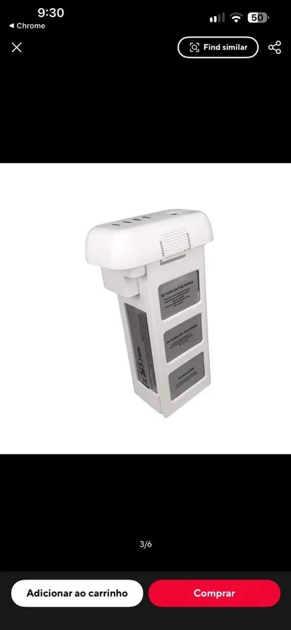 Bateria de drone DJi phantom 3 stardard  - Foto 3