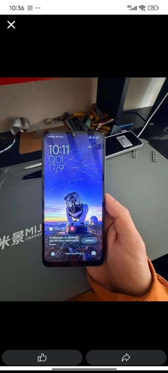 Celular bom para uso no dia a dia.
