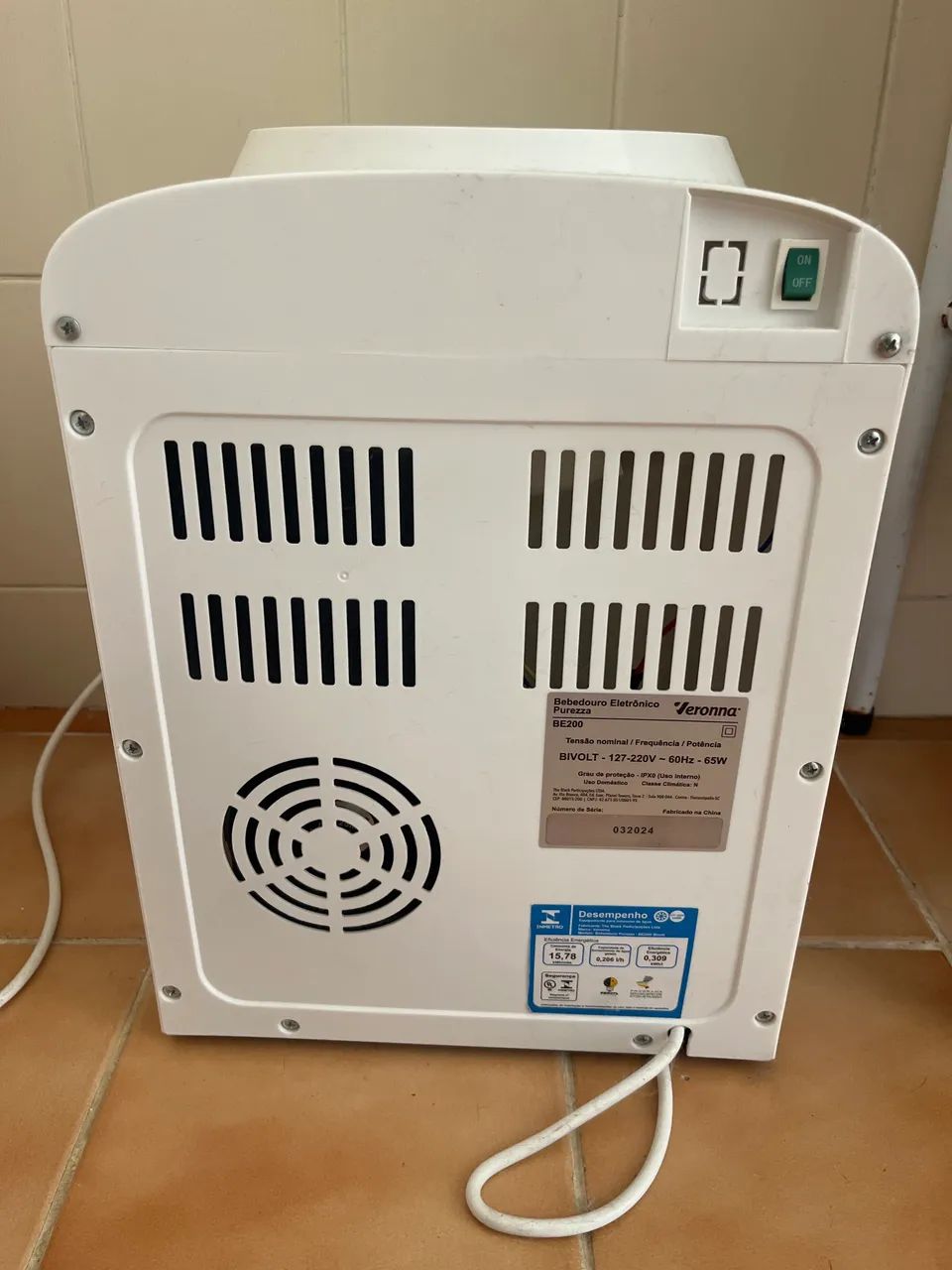 Bebedouro Refrigerado Eletrônico Veronna Purezza (Modelo BE200) - Foto 3