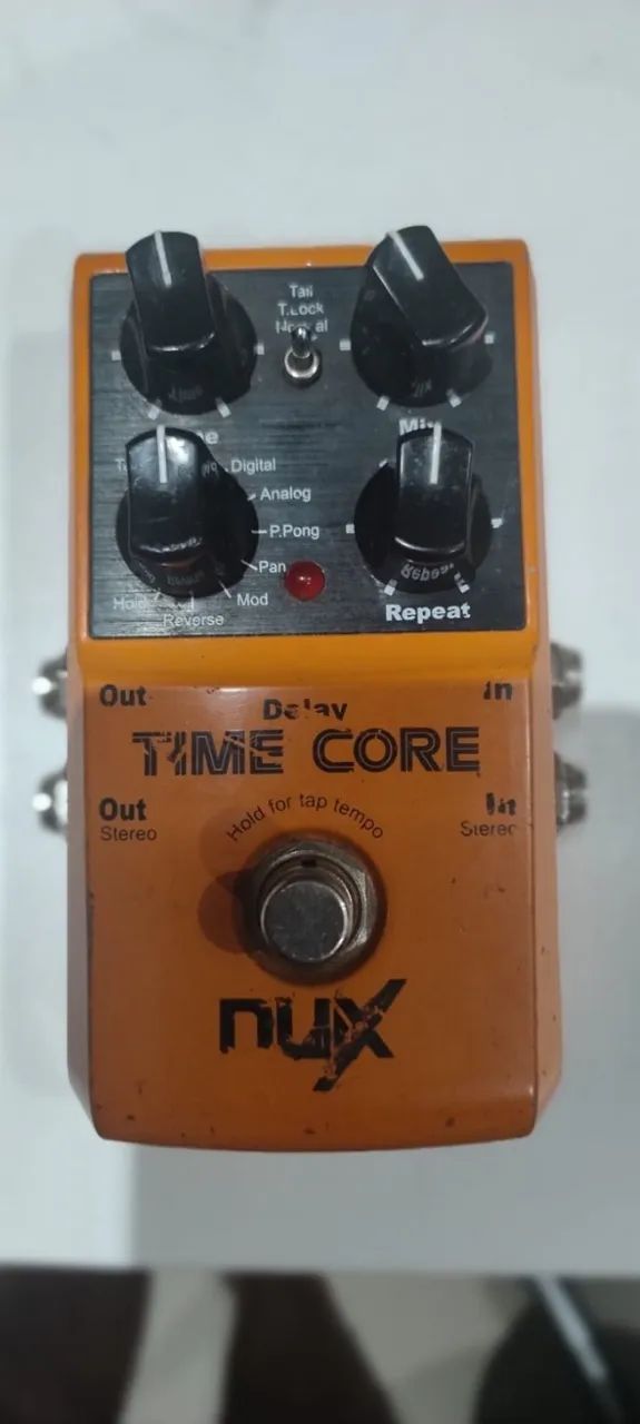 Pedal delay time core Nux
