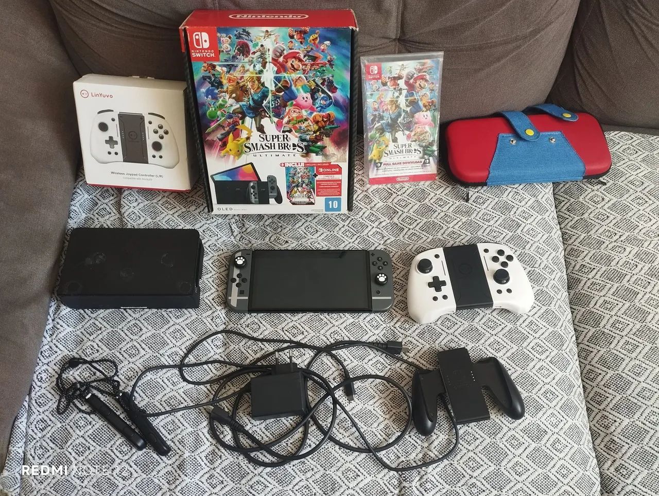 Nintendo switch OLED desbloqueado 526 gigas