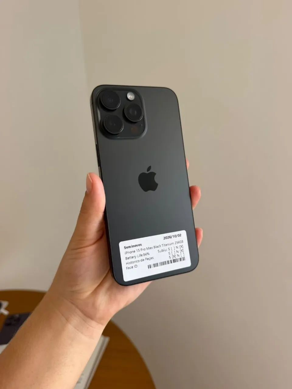 IPHONE 15 PRO MAX TOP PRETO