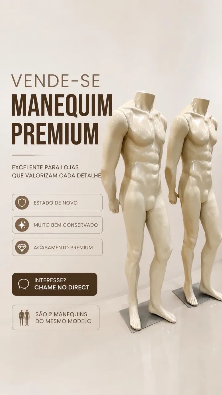Vende-se manequins premium - Foto 2