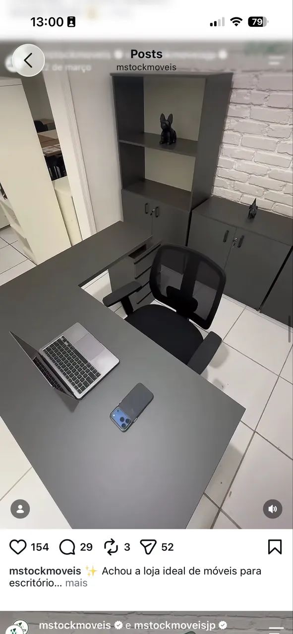 MESA - ESCRITÓRIO - estilo industrial 